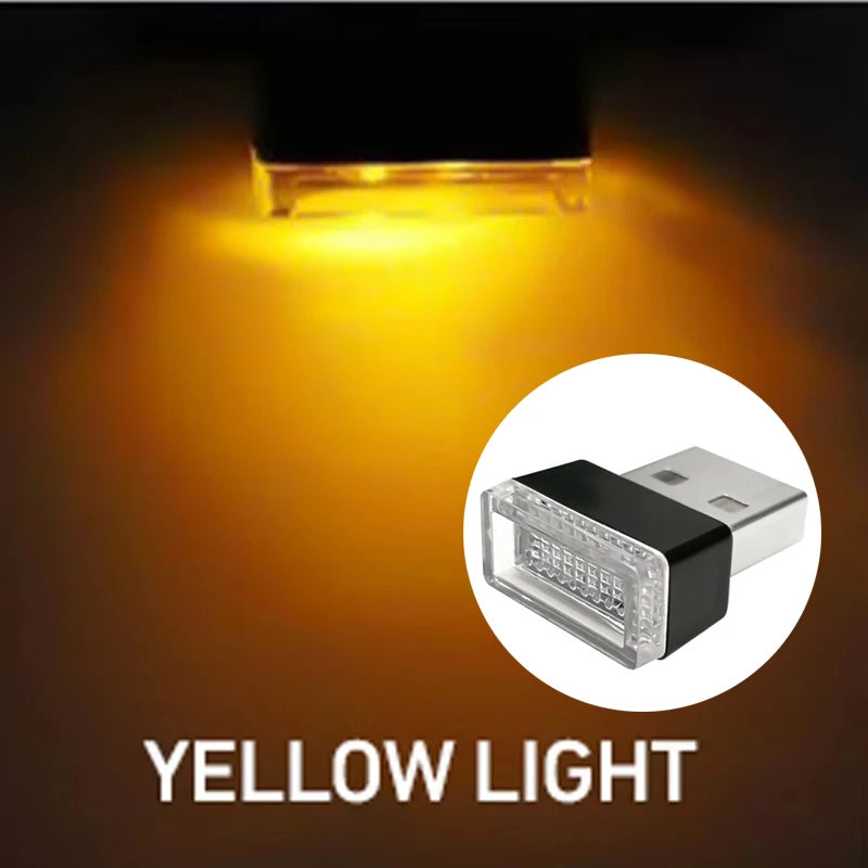Mini USB LED Car Interior Lights