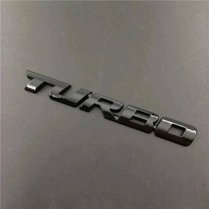 Turbo Emblem Stickers