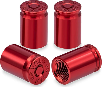 4PCS Tire Valve Caps Aluminum