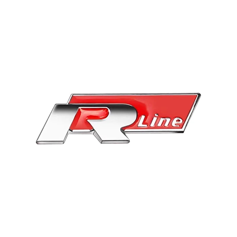 R logo Emblem Trunk Sticker