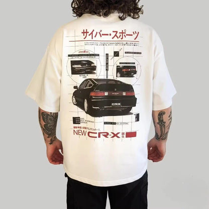 JDM-inspiriertes Auto-Grafik-T-Shirt