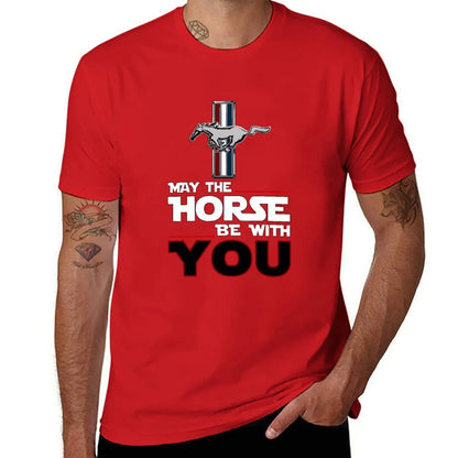 May the Horse Be with You Cotton Shirt