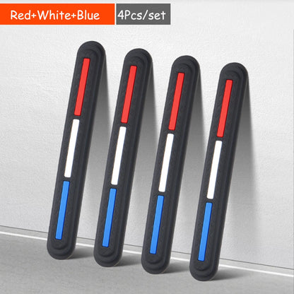 Porta automática com faixa anticolisão 