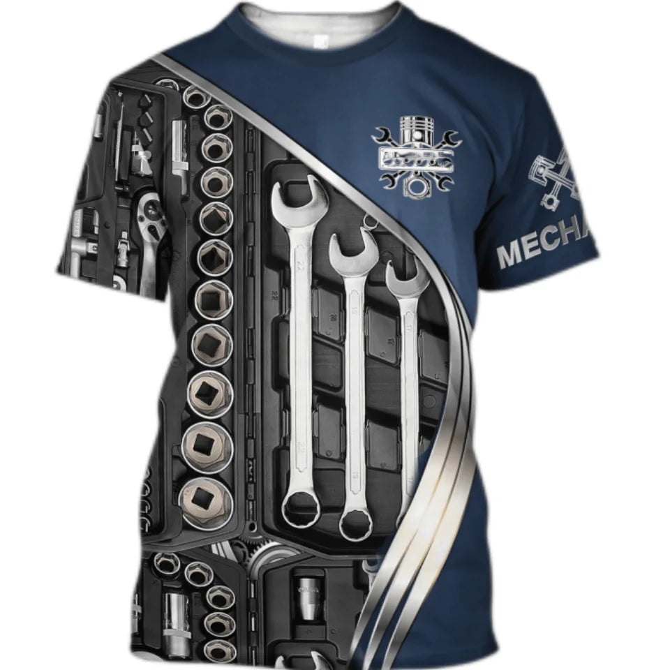 Mechaniker-Werkzeug-Shirt 