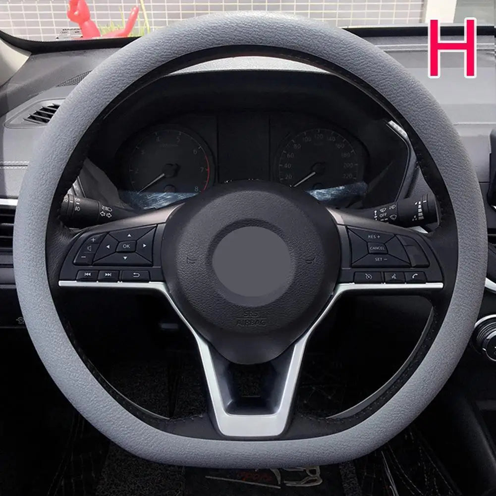 Car Silicone Steering Wheel Cover 