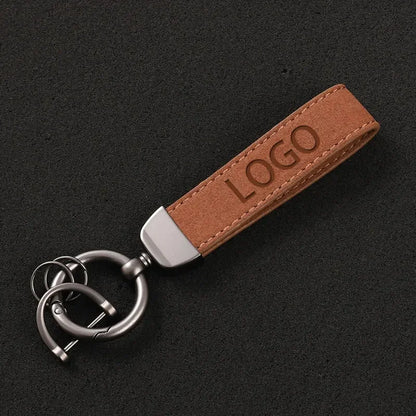 R-Line Leather Key Rings 