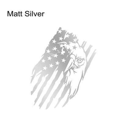 USA Flag Eagle Sticker for Car 