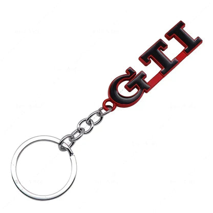VW GTI Metal Keychain 