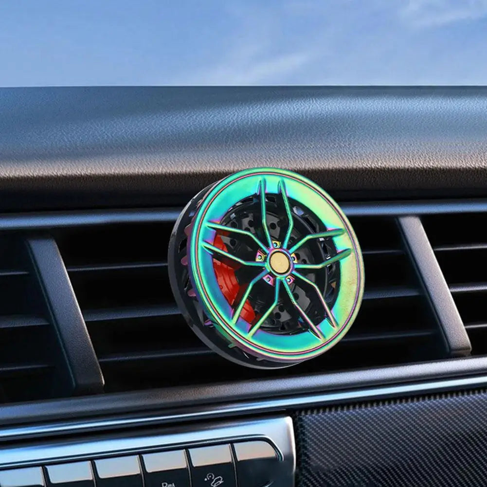 Wheel Rotatable Car Air Freshener Clip 
