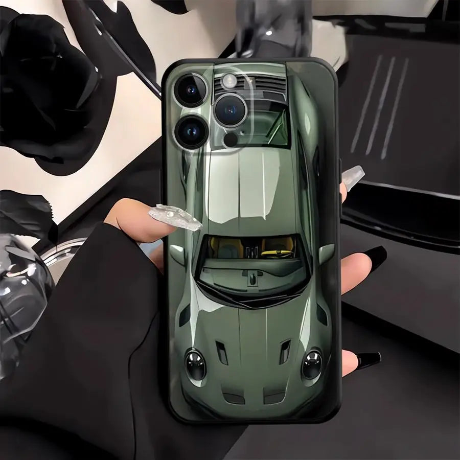 Cool Car Soft iPhone Case