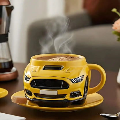 3D Sports Car Design Coffee Mug