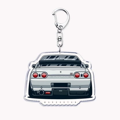 Portachiavi in acrilico per auto iconica JDM