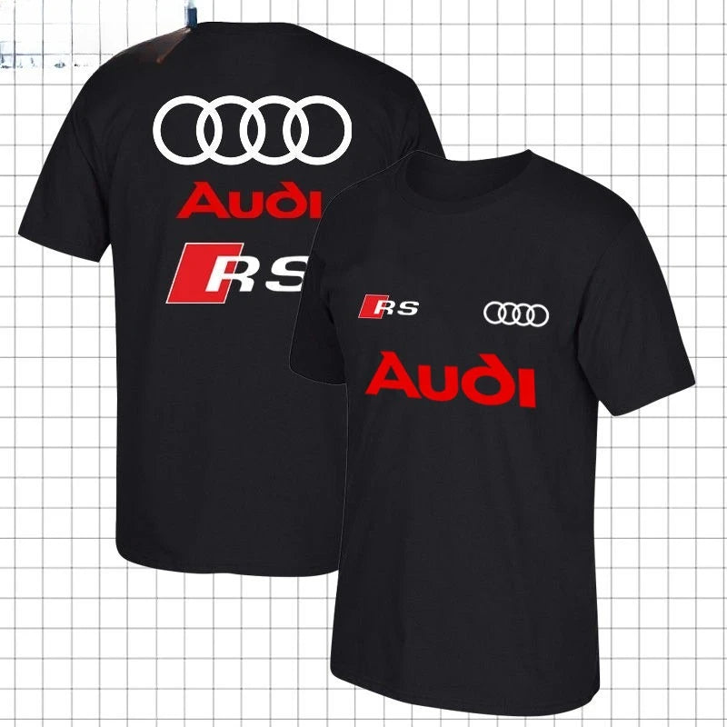 Camisa de manga curta de algodão RS