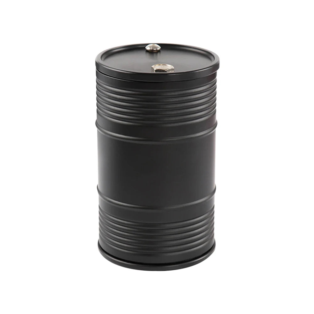 Industrial Oil Barrel Car Ash Tray
