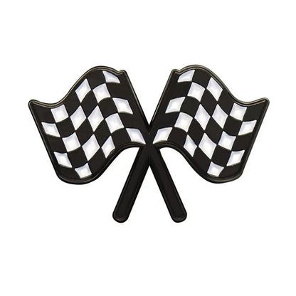 F1 Flag Pin Brooch 
