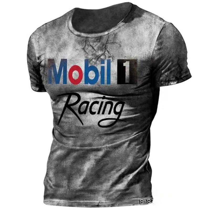 Men's Racing T-Shirt Cotton