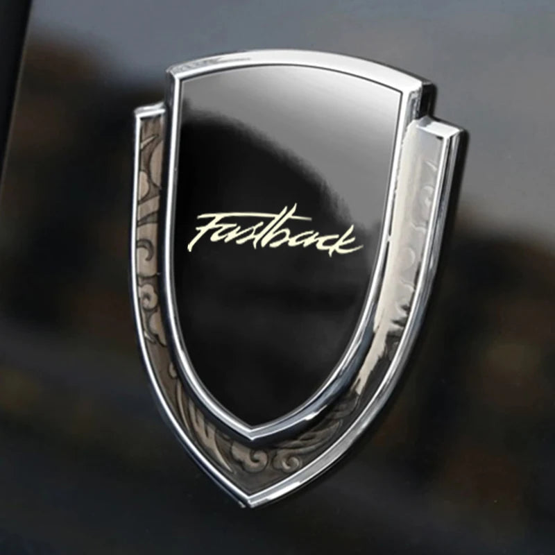 Fastback Badge Trunk Decal 