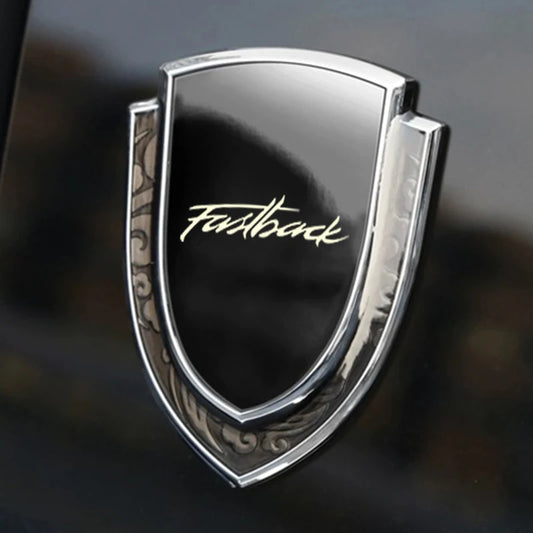 Fastback Badge Trunk Decal 