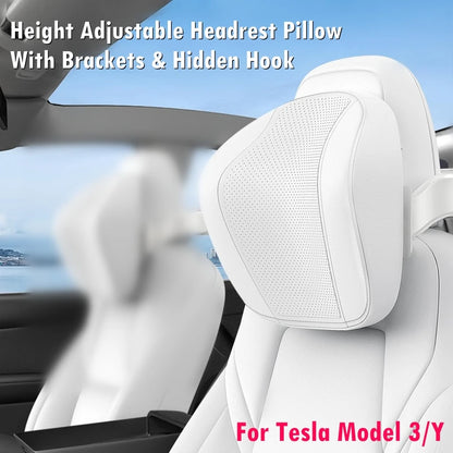 Adjustable Memory Foam Car Headrest Pillow