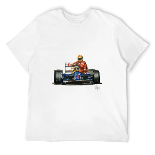 Camiseta de algodão temática F1 