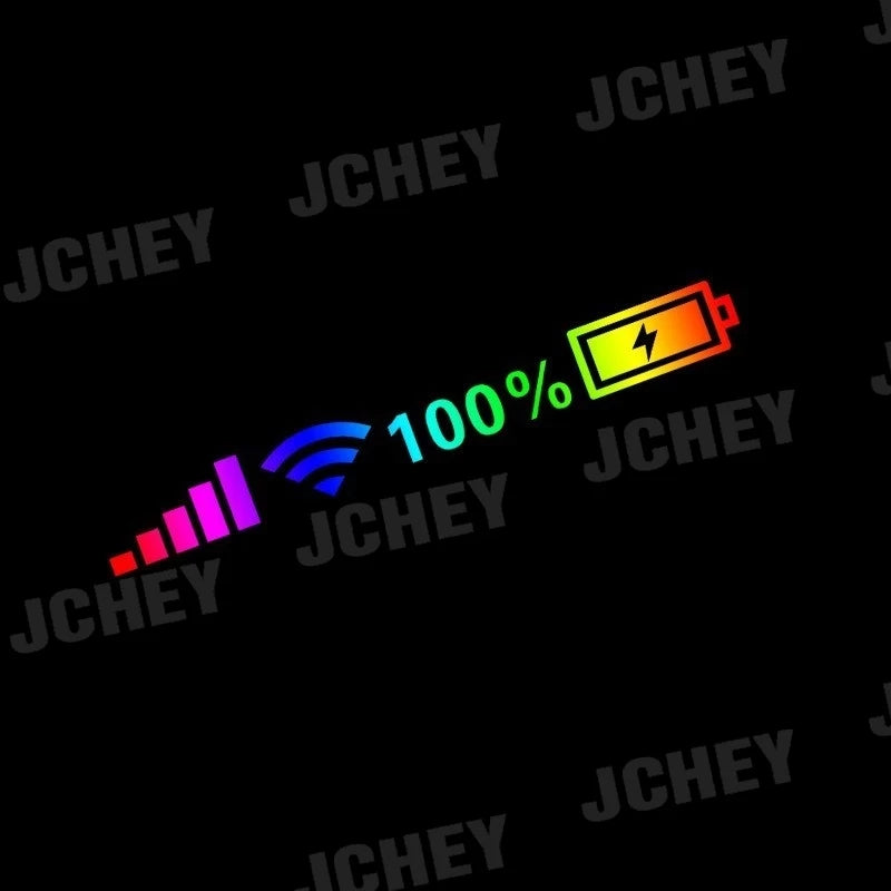 WiFi Power Reflective Sticker 