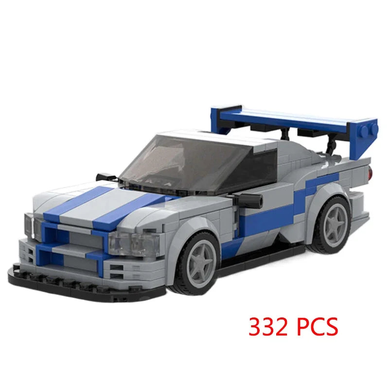 Racing Car Building Block Collection