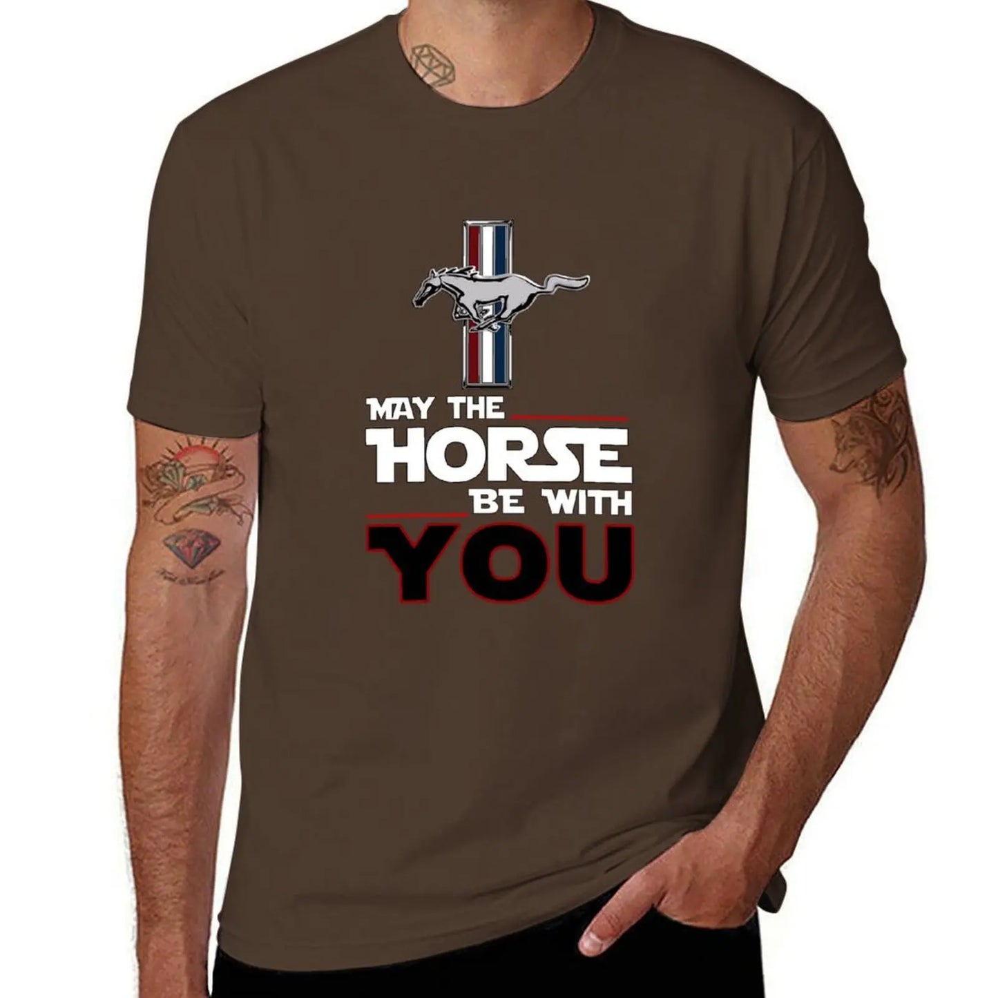 May the Horse Be with You Cotton Shirt