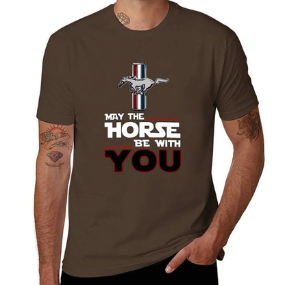 May the Horse Be with You Cotton Shirt