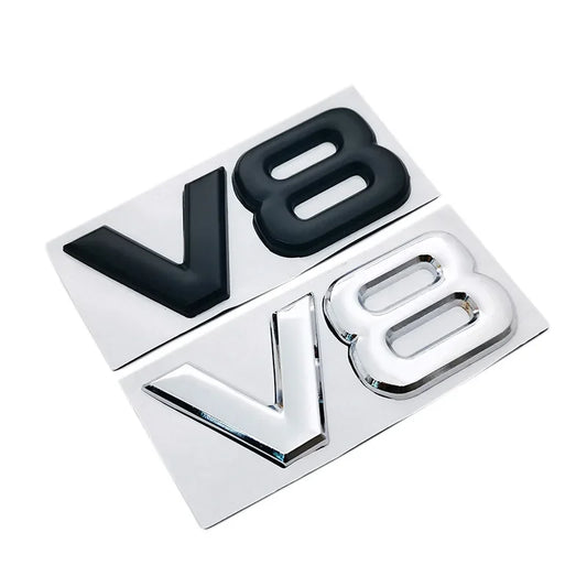 V8 Emblem Abzeichen