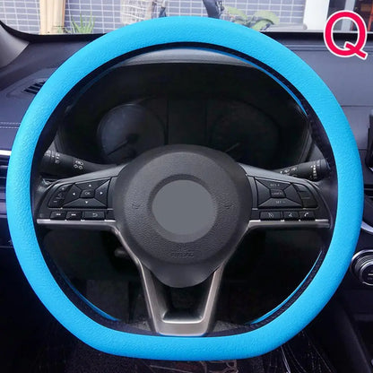 Car Silicone Steering Wheel Cover 
