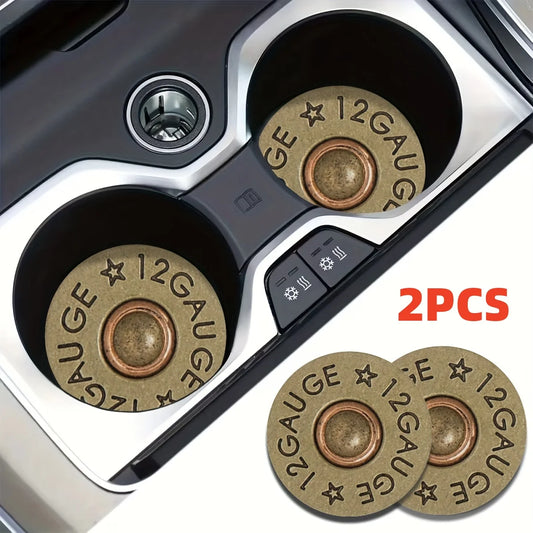 12 Gauge Bullet Coaster Set