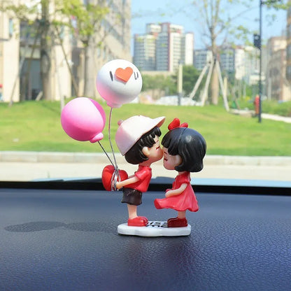 Romantic Couple Dashboard Ornament