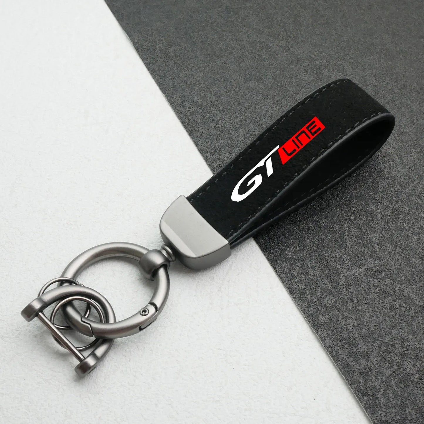 GT Leather Keychain 