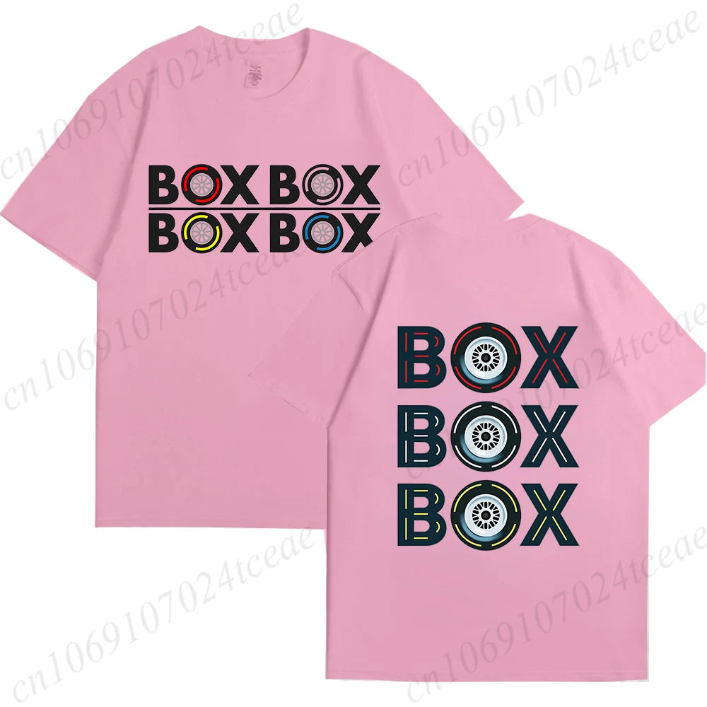 “Box Box Box” F1 Cotton Shirt