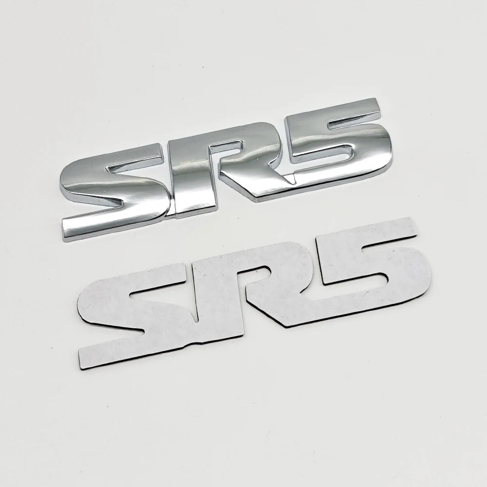 SR5 Emblem Rear Trunk 