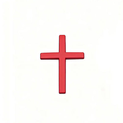 Metallic Cross Car Emblem