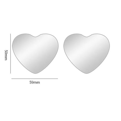 Heart-Shaped Car Blind Spot Mirror 