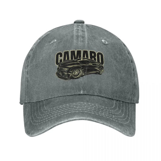 Camaro Black Baseball Cap CT