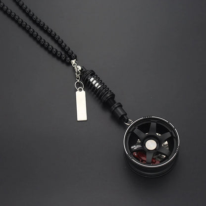 Coilover Wheel Car Charm
