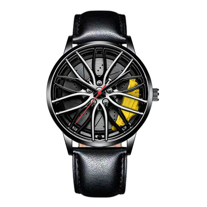 Car Wheel Watch for Men