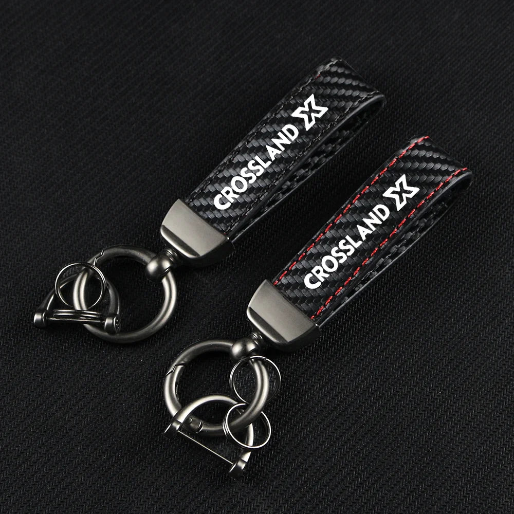 Crossland Leather Keychain 