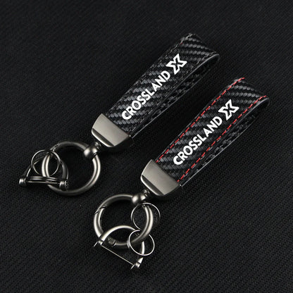 Crossland Leather Keychain 