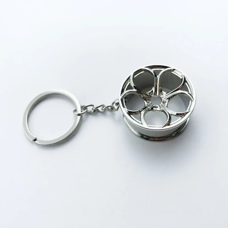 Car Wheel Key Chain 