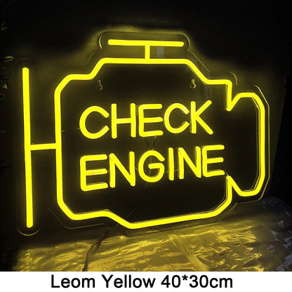 Garage Neon Sign LED Light 