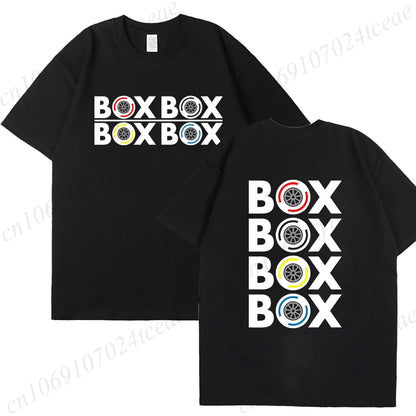 “Box Box Box” F1 Cotton Shirt