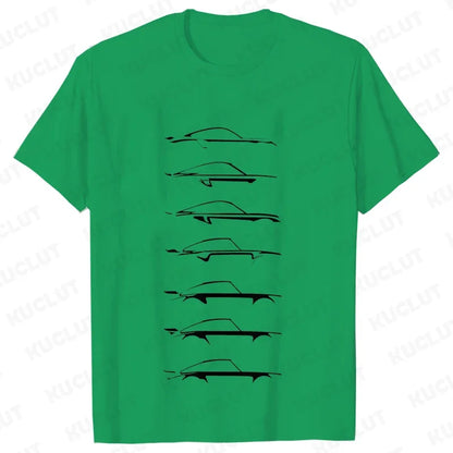 Camiseta masculina de automobilismo