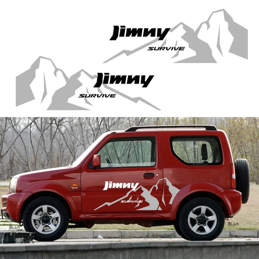 JIMNY Car Mountain Stickers