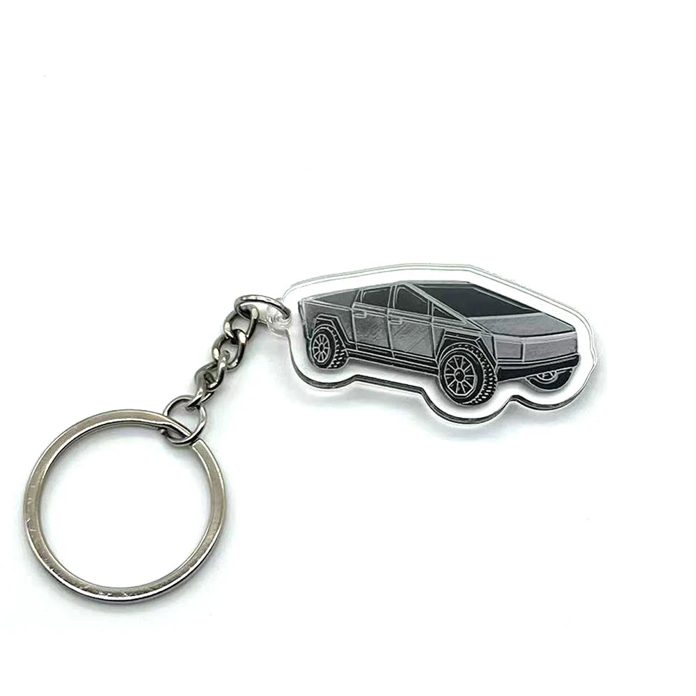 Cybertruck Chaveiro | Geométrico Premium 