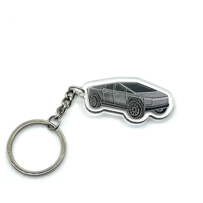 Cybertruck Chaveiro | Geométrico Premium 