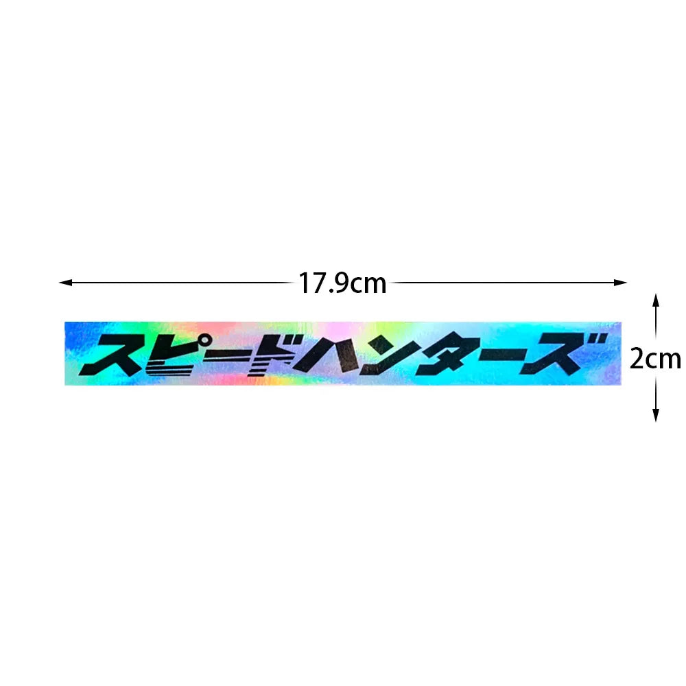 Decal thợ săn tốc độ JDM